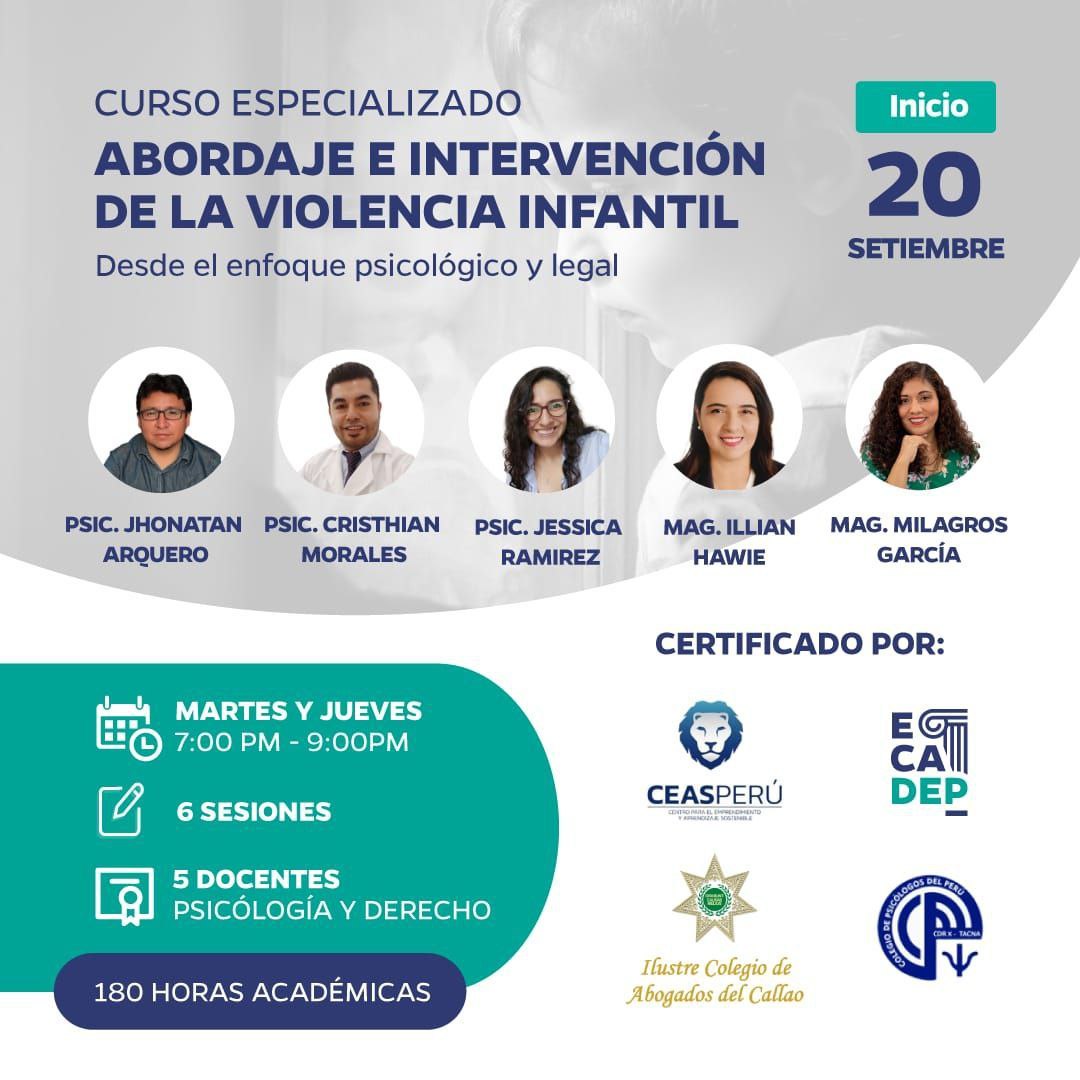 Course Image ABORDAJE E INTERVENCIÓN DE LA VIOLENCIA INFANTIL