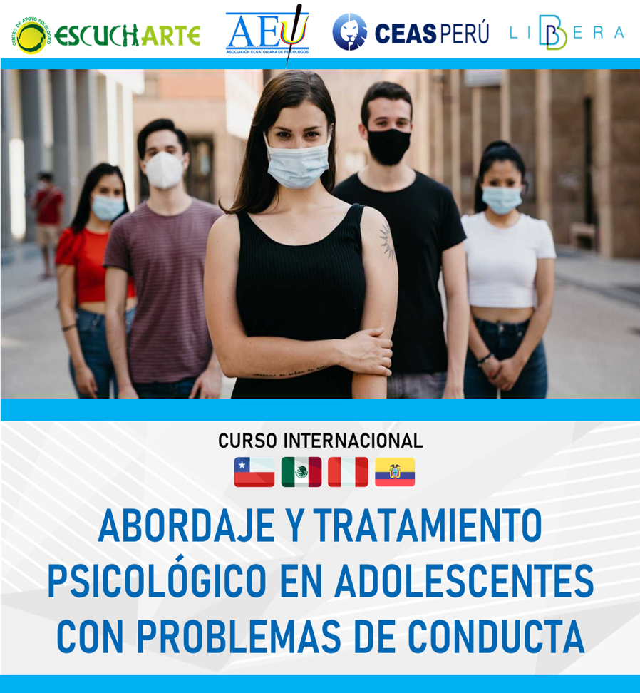 Course Image ABORDAJE Y TRATAMIENTO PSICOLÓGICO EN ADOLESCENTES CON PROBLEMAS DE CONDUCTA